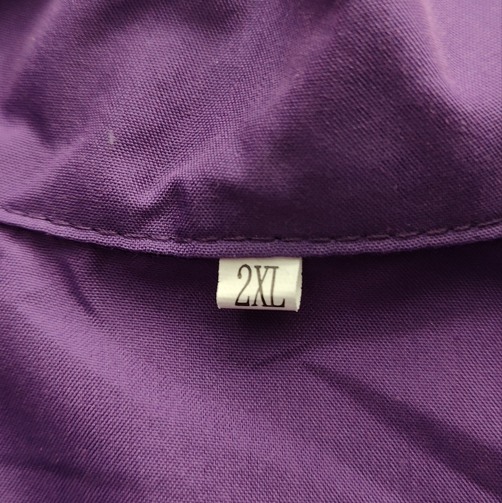 NWOT purple blouse size XXL - Picture 3 of 4